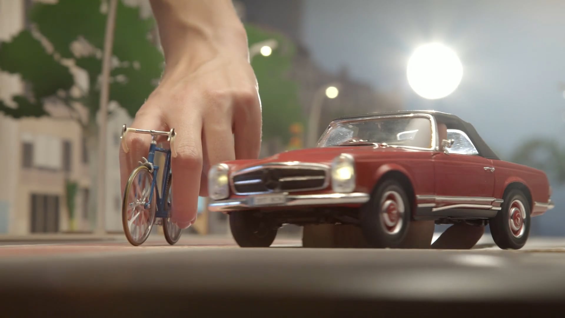 Barcelona ciutat de vianants – Ciclistes a càmara lenta