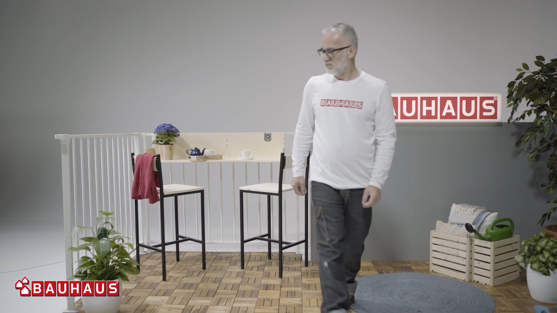 BAUHAUS Videotutorial: Un balcón bien amueblado